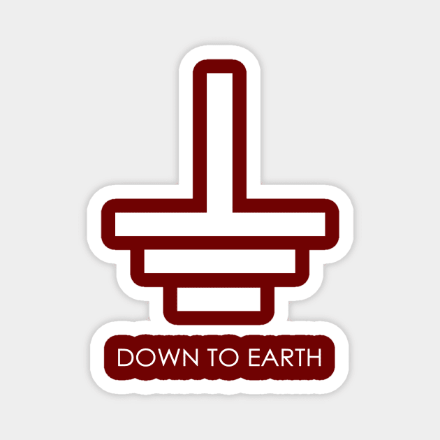 Down To Earth Magnet by blueshift