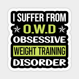 Obsessive Love Weight Training Magnet