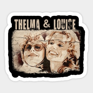 drivingTL Bumper Sticker Thelma and Louise Bumper Sticker