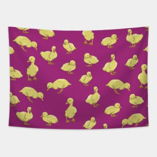 Duckling Pattern Tapestry