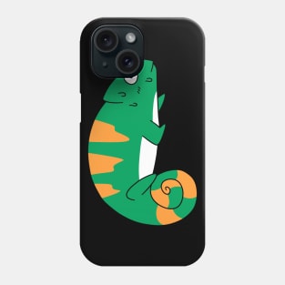 Three-Horned Chameleon Phone Case