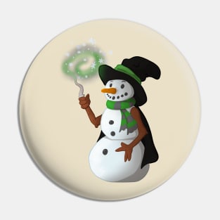 Cunning Snowman Pin