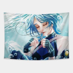 Aqua - Ray of Light (Accessories Only) Tapestry