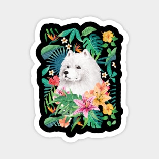 Tropical Samoyed Magnet