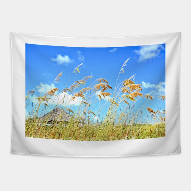 Caribbean Beach Tapestry by Scubagirlamy