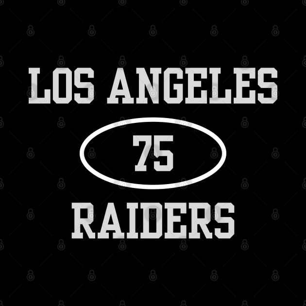 LA RAIDERS HOWIE LONG #75 by capognad