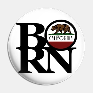 BORN California Pin