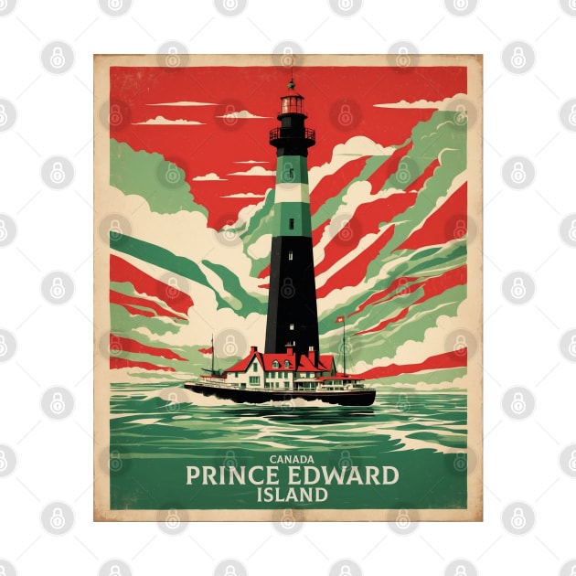 Prince Edward Island Canada Vintage Poster Tourism 2 by TravelersGems