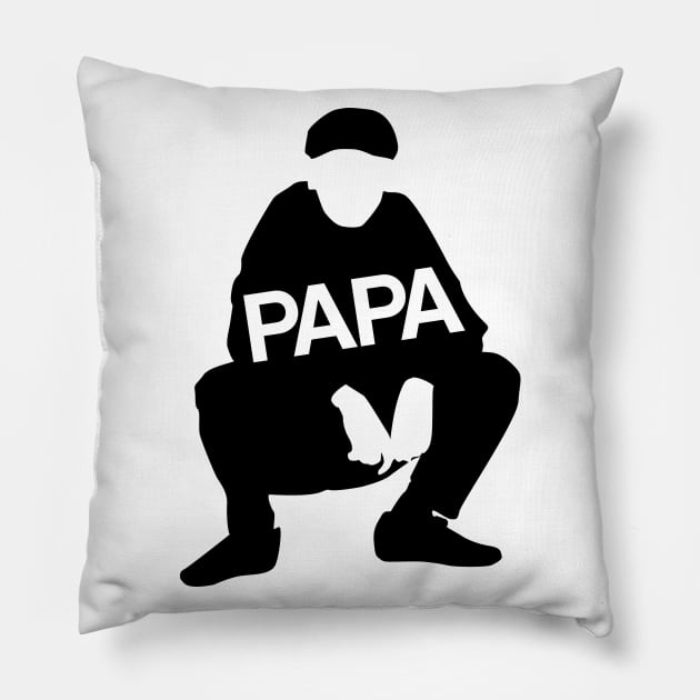 slavic papa Pillow by Slavstuff