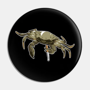 Smoking Crab Pin