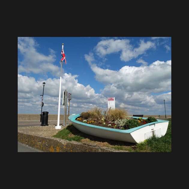 Boat at East Cowes Esplanade, Isle of Wight by fantastic-designs