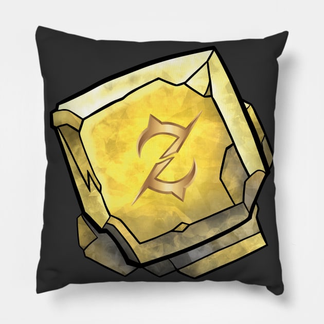 Gunbreaker Soul - FF14 Job Crystal Pillow by SamInJapan