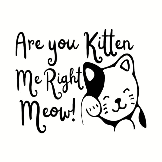 Are You Kitten Me Right Meow! by ArtbyAlisha1