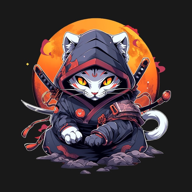 ninja cat by lets find pirate