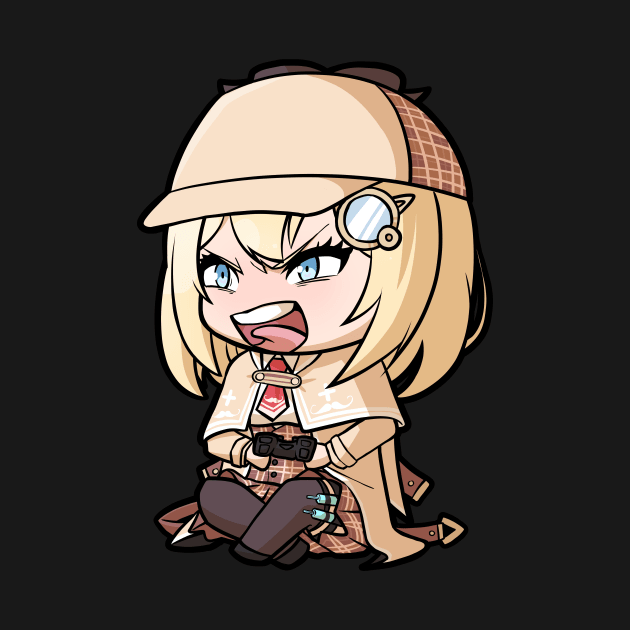 Chibi Amelia Watson - Hololive by MangaXai