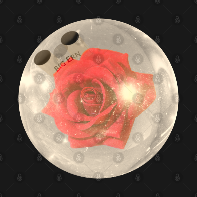 Kingpin Big Ern's Rose Bowling Ball Big Ern TShirt TeePublic