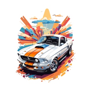 Retro Mustang for the American muscles T-Shirt