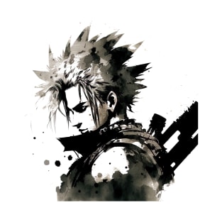 Cloud Strife Soldier Art painting T-Shirt