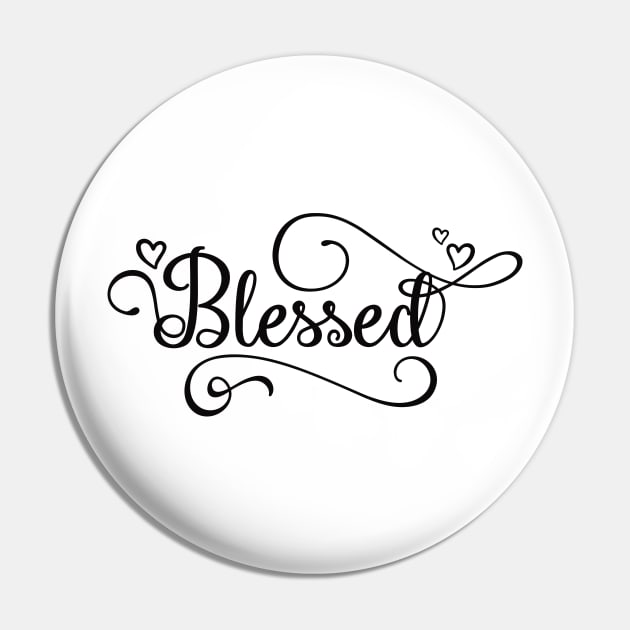 Blessed Pin by Ombre Dreams