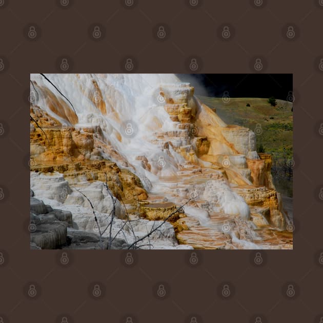 Mammoth Hot Springs by JoeStylistics