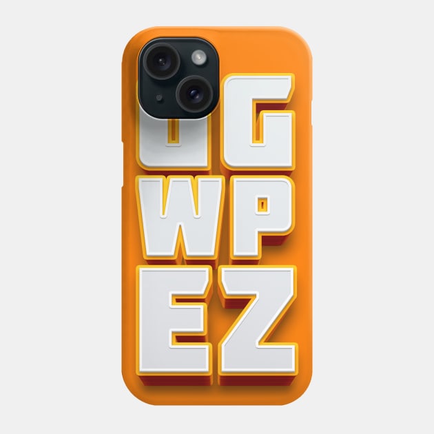 GG WP EZ Phone Case by PWCreate