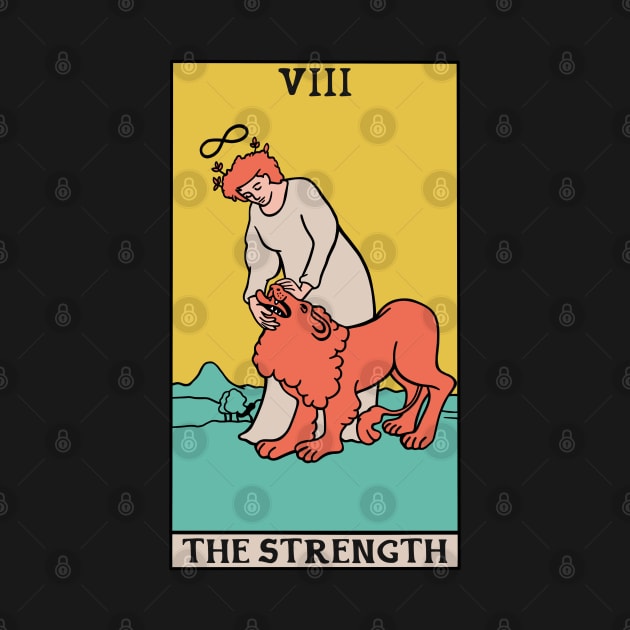 The Strength Tarot Card - Witchy Magic by isstgeschichte