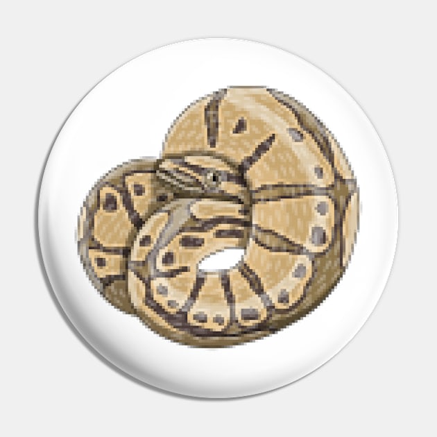 8bit hypomelanistic ball python Pin by Artbychb