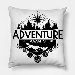 Adventure Awaits Pillow