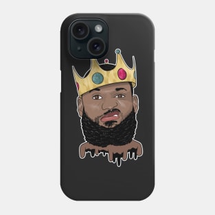 King James - Cartoon Crown Phone Case