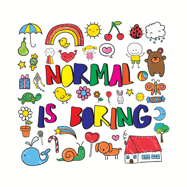 Normal is Boring by thedailysoe