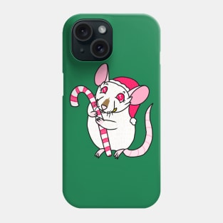 Candy Cane Cuddle (Full Color Version) Phone Case