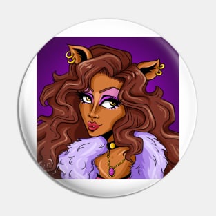 Clawdeen Wolf Pin