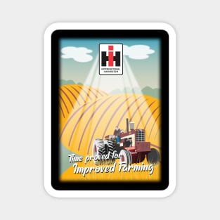 International Harvester - Time Proved for Improved Farming Magnet