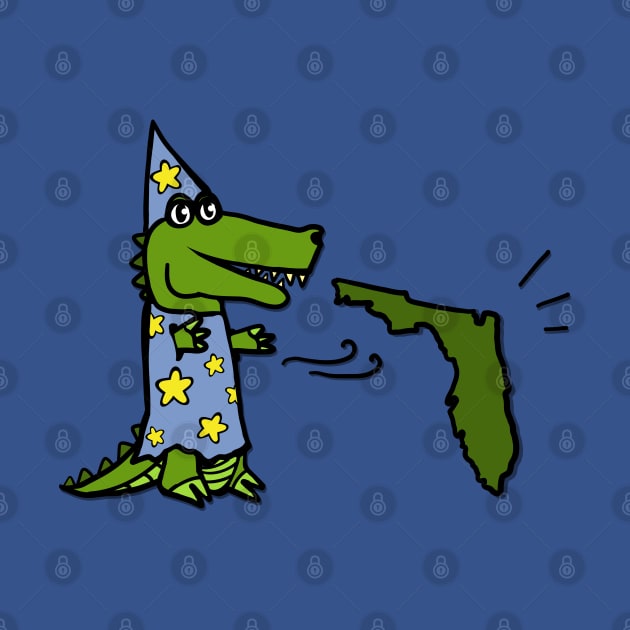 Gator Creates Florida by Sparkleweather