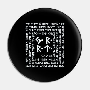 All That is Gold Runes Pin