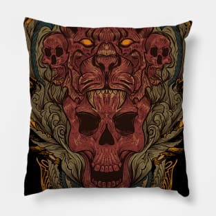 Skull Pillow