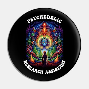 Psychedelic Research Assistant Pin