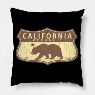 California Republic (vintage park style) Pillow