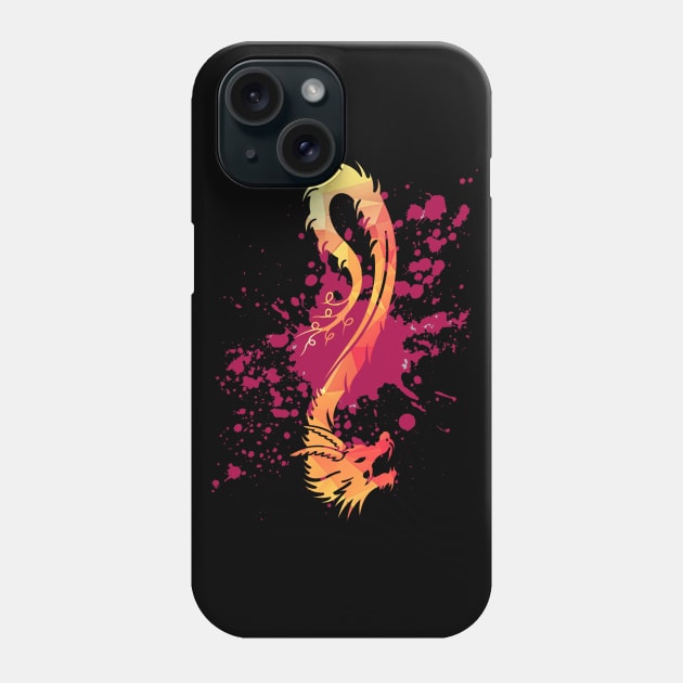 Autumn Dragon Phone Case by Scailaret