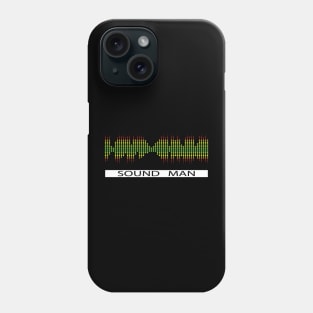 Sound man audio engineer Phone Case