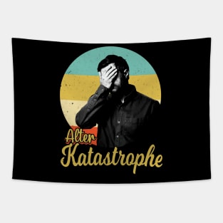 Alter Katastrophe vintage Retro lustiger Spruch Tapestry