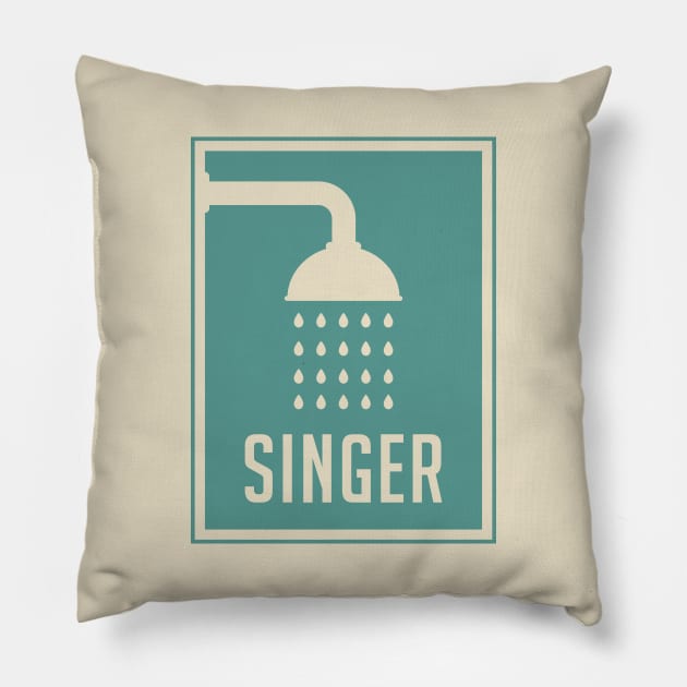 Shower Singer II Pillow by Dellan