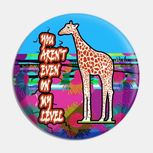 Giraffe Pin