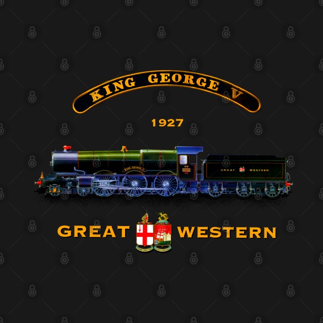 The Great Western Railway King George V steam Train MotorManiac by MotorManiac