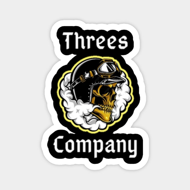 Threes company vintage Magnet by Clewg
