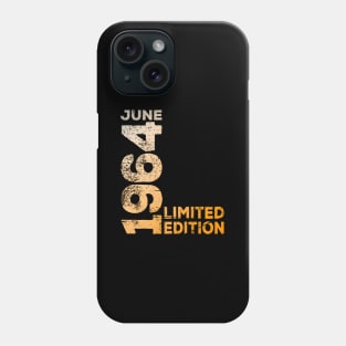 60Th 1964 June 60 Year Phone Case