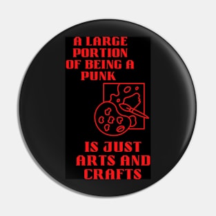 A portion of being punk Pin