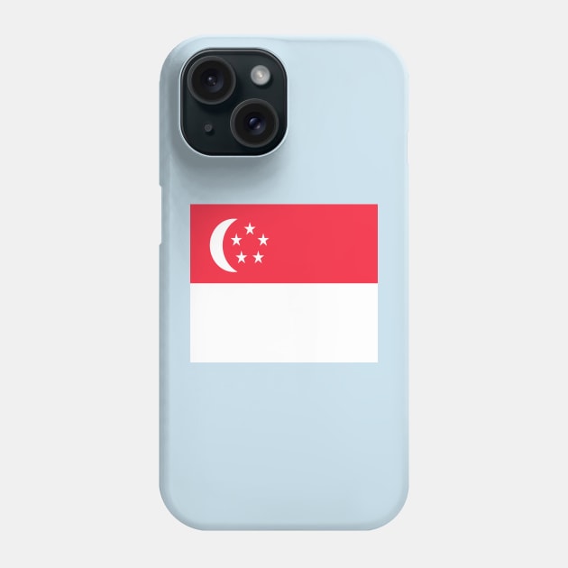 Singapore flag Phone Case by flag for all
