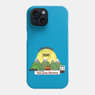 I Survived the Drive to Durango, Silverton & Ouray Phone Case