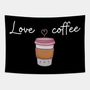 Love is coffee-good morning Tapestry